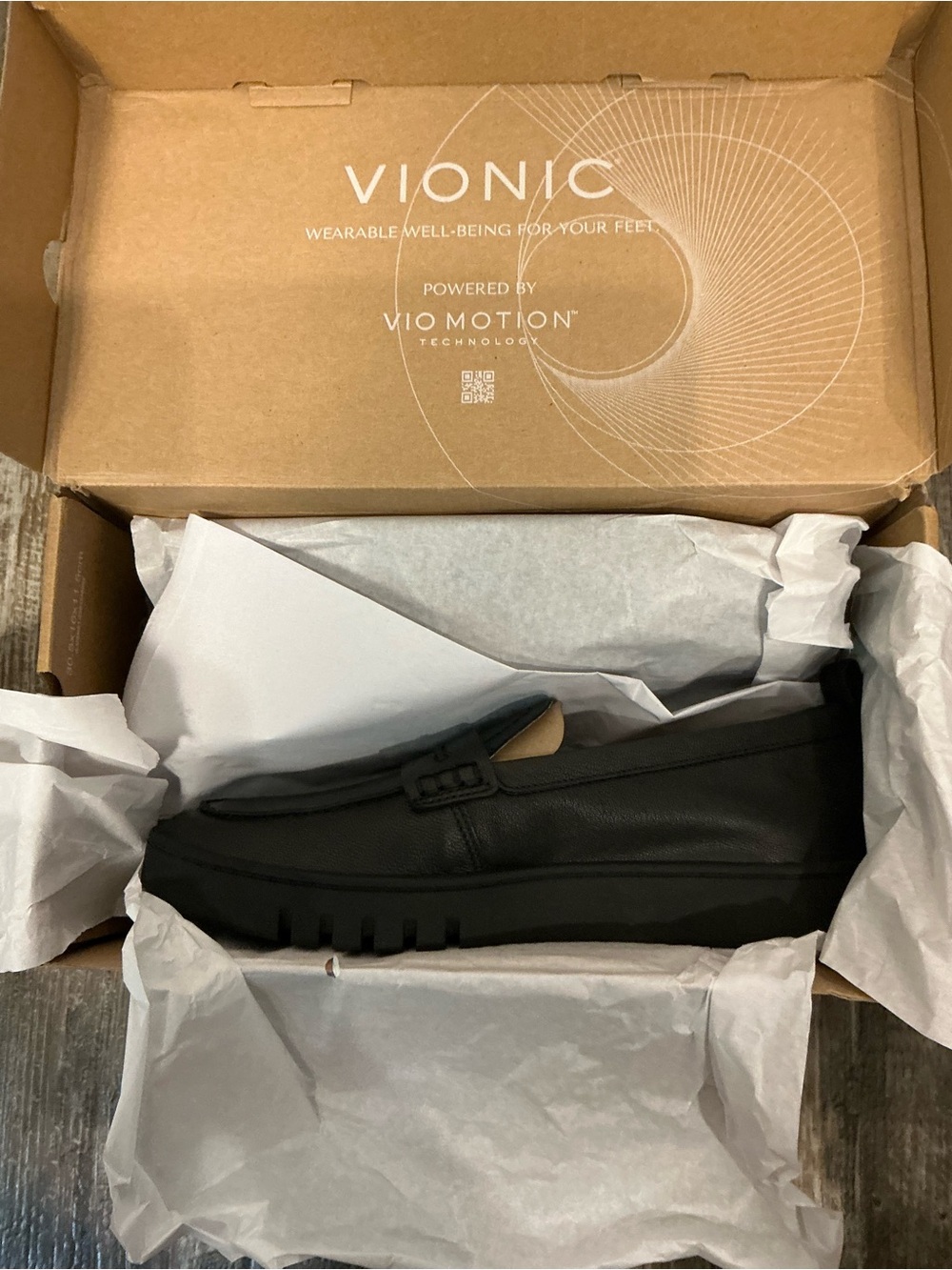 Vionic Women’s Black Leather Penny Loafer Slip-On Size 8.5 - Picture 16 of 16